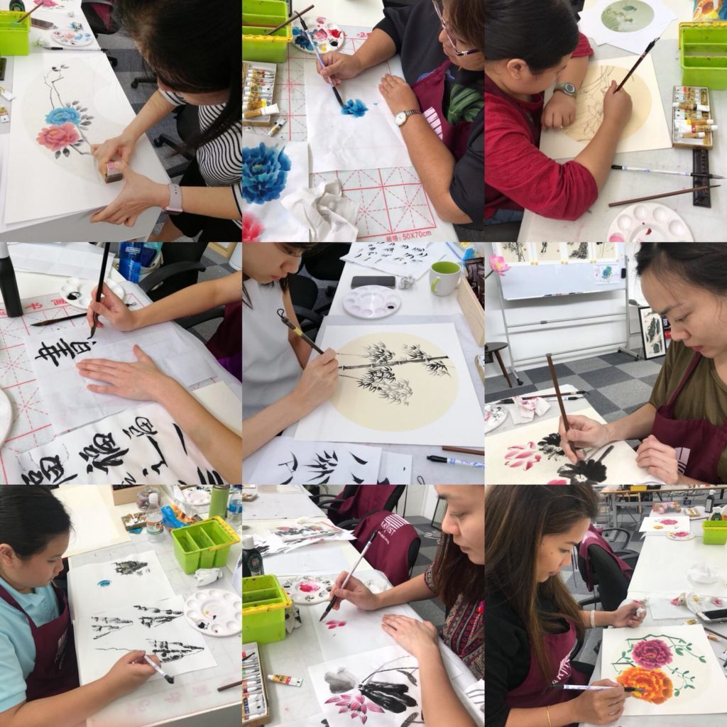 singapore chinese painting class