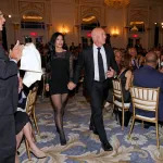 WASHINGTON, DC - OCTOBER 24: (Editorial Use Only) Lauren Sánchez and Jeff Bezos attend the ICCF U.S. Congressional International Conservation Leadership Awards Dinner at Waldorf Astoria on October 24, 2023 in Washington, DC. (Photo by Kevin Mazur/Getty Images for Bezos Earth Fund)