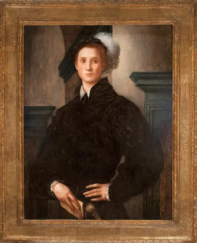 Jacopo Carruci Pontormo: Portrait of Cosimo I De