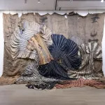 Art installation in gallery