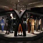 Different designs are seen during the press preview of The Costume Institute