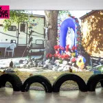 Installation view of “Where I Learned to Look: Art from the Yard,” ICA Philadelphia, July 13–December 1, 2024