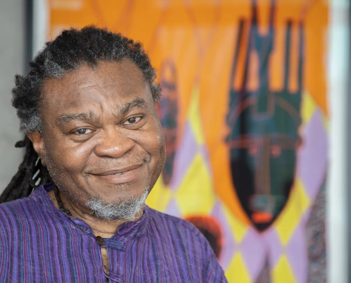 Portrait of Yinka Shonibare.