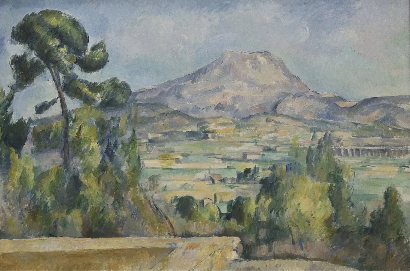 Paul Cezanne, Mont Sainte-Victoire, c. 1890