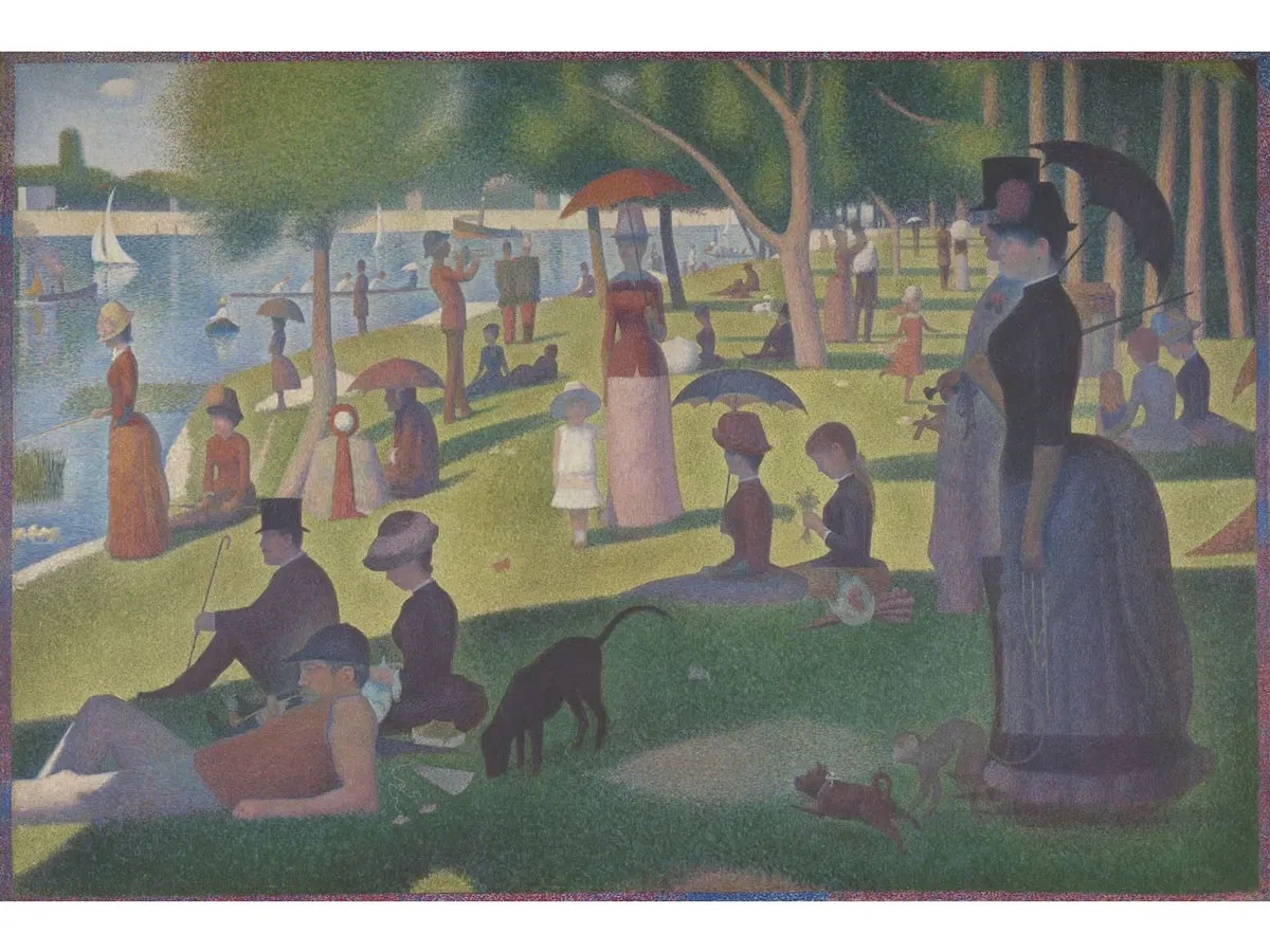 Georges Seurat, A Sunday on La Grande Jatte, 1884–86.
