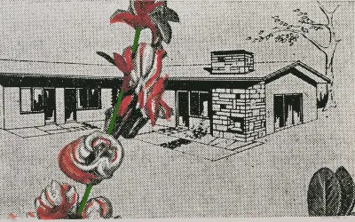 Sigmar Polke, Weekend House, from the portfolio “Graphics of Capitalist Realism,” 1967