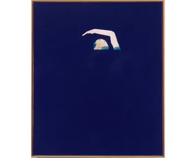 Robert Moskowitz, Swimmer, 1977