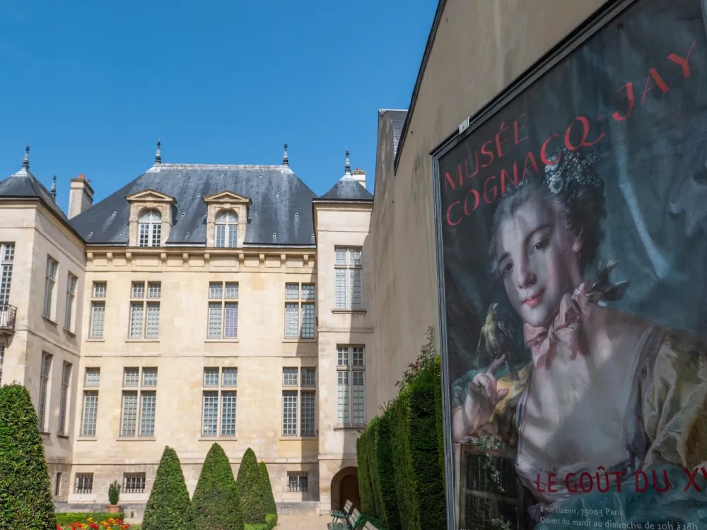 Paris (France): “musee Cognacq-Jay”, a museum located in the Donon Hotel